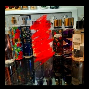 LOT of Various Body Sprays (6)